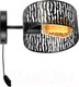 Миниатюра изображения товара Бра Элетех Дакар 511 НББ 01-60-167 / 1005405057 (черный муар)