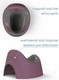 Миниатюра изображения товара Детский горшок Amarobaby Bonny / AB221104B/22 (фиолетовый)