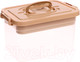 Миниатюра изображения товара Контейнер для хранения Соломон С крышкой и вкладышем / 9354613 (6.5л, бежевый)