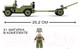 Миниатюра изображения товара Конструктор Sluban Джип с пушкой M38-B0853 / 6958119