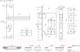Миниатюра изображения товара Замок врезной Нора-М 106-55мм (золотистый)