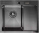 Миниатюра изображения товара Мойка кухонная Arfeka AF PVD Nano 65x50.5 (левый, черный)