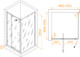 Миниатюра изображения товара Душевой уголок RGW PA-32B / 41083299-014