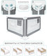 Миниатюра изображения товара Ограждение для кровати Amarobaby Safety Of Dreams / AB-SOFD-BSR-SE-150 (серый)