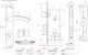 Миниатюра изображения товара Замок врезной Нора-М N96-85 M / 8218 (матовый никель)