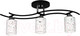 Миниатюра изображения товара Люстра Элетех Стиль 131 НПБ 01-3х60-178 Е27 / 1005405038 (черный)