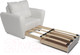 Миниатюра изображения товара Кресло-кровать Mebel-Ars Квартет (экокожа белый)