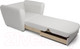 Миниатюра изображения товара Кресло-кровать Mebel-Ars Квартет (экокожа белый)