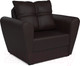 Миниатюра изображения товара Кресло-кровать Mebel-Ars Квартет (экокожа шоколад)