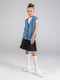 Миниатюра изображения товара Жилет детский Amarobaby Knit Mild / AB-OD21-KNITM10/19-122 (голубой, р. 122)