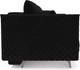 Миниатюра изображения товара Диван Mebel-Ars Вашингтон (велюр черный НВ-178 17)