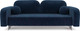 Миниатюра изображения товара Диван Mebel-Ars Цюрих (велюр темно-синий Luna 034)