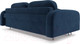 Миниатюра изображения товара Диван Mebel-Ars Цюрих (велюр темно-синий Luna 034)