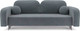 Миниатюра изображения товара Диван Mebel-Ars Цюрих (велюр серо-синий HB-178 26)