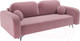 Миниатюра изображения товара Диван Mebel-Ars Цюрих (велюр пудра НВ-178 18)