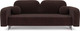 Миниатюра изображения товара Диван Mebel-Ars Цюрих (велюр шоколад HB-178 16)