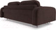Миниатюра изображения товара Диван Mebel-Ars Цюрих (велюр шоколад HB-178 16)