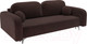 Миниатюра изображения товара Диван Mebel-Ars Цюрих (велюр шоколад HB-178 16)