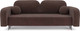 Миниатюра изображения товара Диван Mebel-Ars Цюрих (велюр молочный шоколад НВ-178 13)