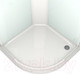 Миниатюра изображения товара Душевая кабина Domani-Spa Delight 88 / DS01D88LWM10 (белый/сатин/матированное стекло)