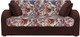 Миниатюра изображения товара Диван Mebel-Ars Аккордеон Барон (цветы)