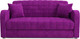 Миниатюра изображения товара Диван Mebel-Ars Аккордеон Барон №4 (фиолетовый)