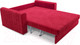 Миниатюра изображения товара Диван Mebel-Ars Аккордеон Барон №5 (красный кордрой)