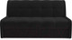 Миниатюра изображения товара Диван Mebel-Ars Аккордеон Барон №6 (велюр черный HB-178 17)