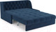 Миниатюра изображения товара Диван Mebel-Ars Аккордеон Барон №6 (темно-синий Luna 034)