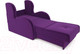 Миниатюра изображения товара Кресло-кровать Mebel-Ars Атлант (фиолетовый)
