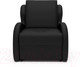 Миниатюра изображения товара Кресло-кровать Mebel-Ars Атлант (черный кожзам)