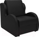 Миниатюра изображения товара Кресло-кровать Mebel-Ars Атлант (черный кожзам)
