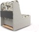 Миниатюра изображения товара Кресло-кровать Mebel-Ars Аккорд №2 (газета коричневый)