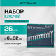 Миниатюра изображения товара Набор ключей Stels 15431