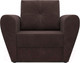 Миниатюра изображения товара Кресло-кровать Mebel-Ars Квартет (велюр молочный шоколад НВ-178 13)