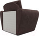 Миниатюра изображения товара Кресло-кровать Mebel-Ars Квартет (велюр молочный шоколад НВ-178 13)