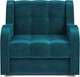 Миниатюра изображения товара Кресло-кровать Mebel-Ars Аккордеон Барон (бархат сине-зеленый Star Velvet 43 Black Green)