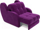 Миниатюра изображения товара Кресло-кровать Mebel-Ars Аккордеон Барон (фиолетовый)