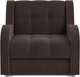 Миниатюра изображения товара Кресло-кровать Mebel-Ars Аккордеон Барон (кордрой коричневый)