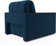 Миниатюра изображения товара Кресло-кровать Mebel-Ars Техас (темно-синий Luna 034)