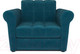 Миниатюра изображения товара Кресло-кровать Mebel-Ars Гранд (бархат сине-зеленый/Star Velvet 43 Black Green)