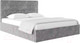 Миниатюра изображения товара Каркас кровати НК Мебель Соната 90x200 / 72307362 (велюр светло-серый)
