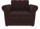 Миниатюра изображения товара Кресло-кровать Mebel-Ars Гранд (велюр шоколадный НВ-178/16)
