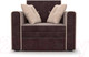 Миниатюра изображения товара Кресло-кровать Mebel-Ars Санта (кордрой коричневый)