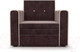 Миниатюра изображения товара Кресло-кровать Mebel-Ars Санта (кордрой коричневый)