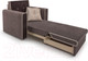 Миниатюра изображения товара Кресло-кровать Mebel-Ars Санта (кордрой коричневый)