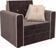 Миниатюра изображения товара Кресло-кровать Mebel-Ars Санта (кордрой коричневый)