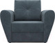 Миниатюра изображения товара Кресло-кровать Mebel-Ars Квартет (велюр серо-синий HB-178 26)