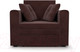 Миниатюра изображения товара Кресло-кровать Mebel-Ars Санта (велюр шоколадный НВ-178/16)