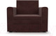 Миниатюра изображения товара Кресло-кровать Mebel-Ars Санта (велюр шоколадный НВ-178/16)